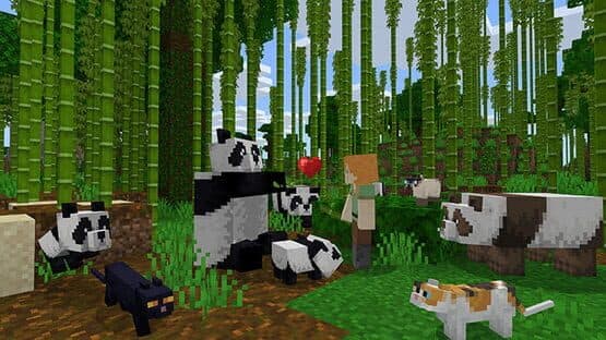 Screenshot of Minecraft