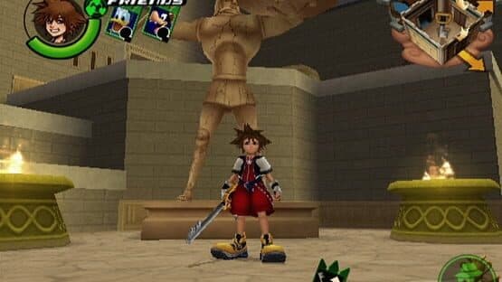 Screenshot of Kingdom Hearts Re:Chain of Memories