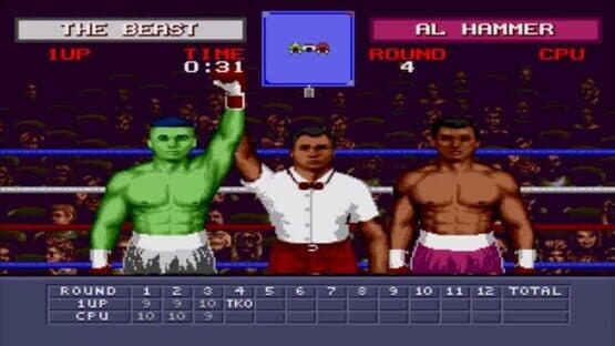 Screenshot of Evander Holyfield's Real Deal Boxing