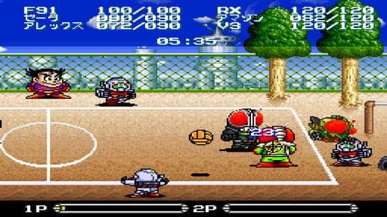 Screenshot of Battle Dodgeball: Toukyuu Daigekitotsu!