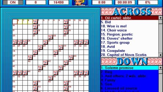 Screenshot of Take a Break! Crosswords