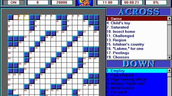 Screenshot of Take a Break! Crosswords