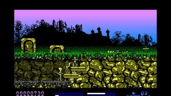 Screenshot of Stryker in the Crypts of Trogan