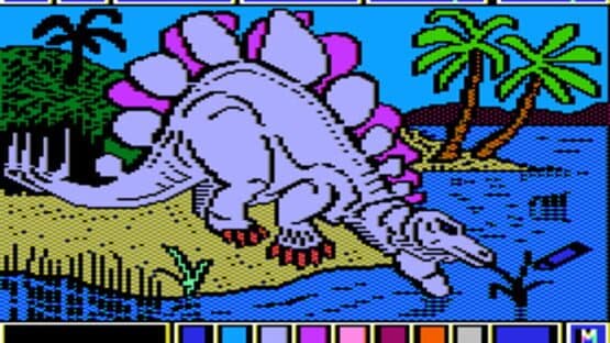 Screenshot of Electric Crayon Deluxe: Dinosaurs Are Forever