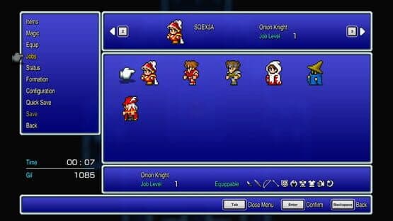 Screenshot of Final Fantasy III