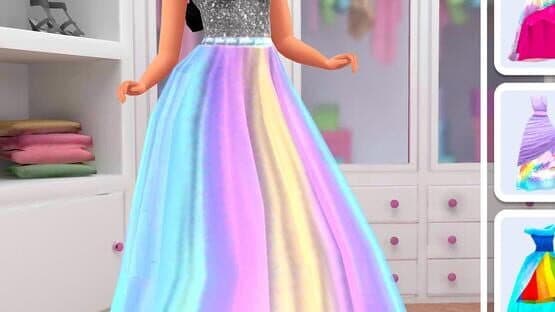 Screenshot of Barbie Fashion Closet