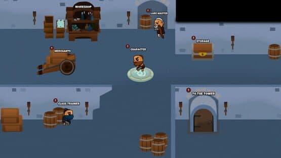 Screenshot of Tower Walker: MMO Grind Simulator