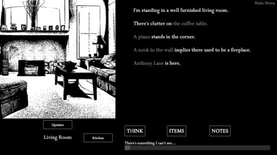 Screenshot of The Absence of Miriam Lane
