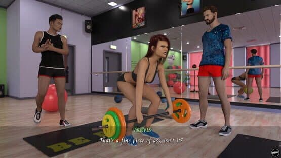 Screenshot of Sex Adventures: Cuckold Gym