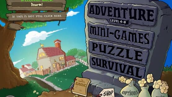 Screenshot of Plants vs. Zombies