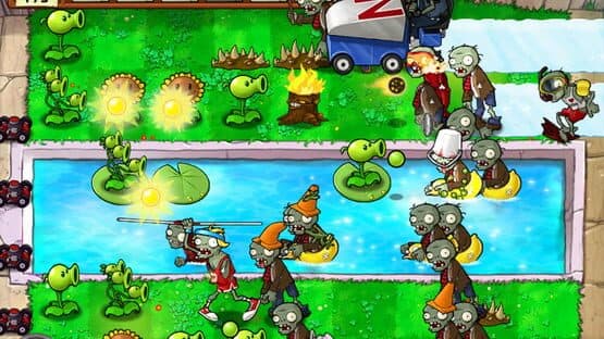 Screenshot of Plants vs. Zombies