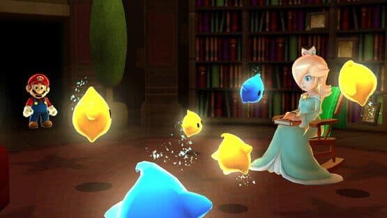 Screenshot of Super Mario Galaxy