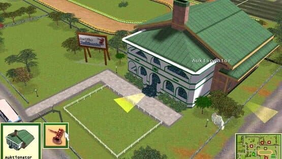 Screenshot of Der Pferderennstall