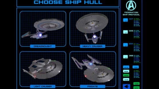 Screenshot of Star Trek: Starfleet Command