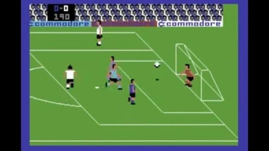 Screenshot of Commodore's International Soccer