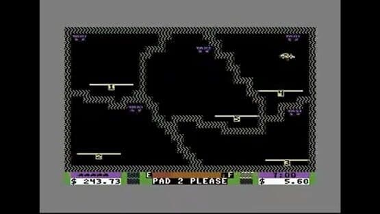 Screenshot of Space Taxi