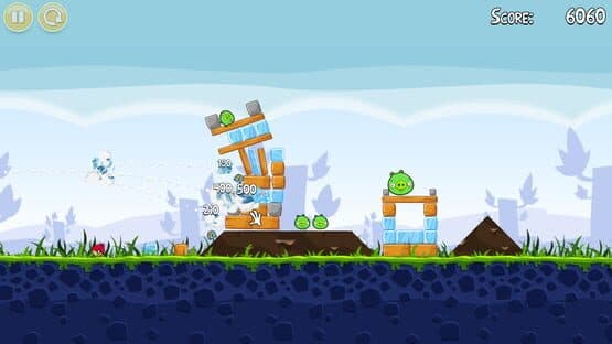 Screenshot of Angry Birds