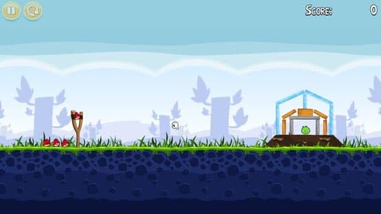 Screenshot of Angry Birds