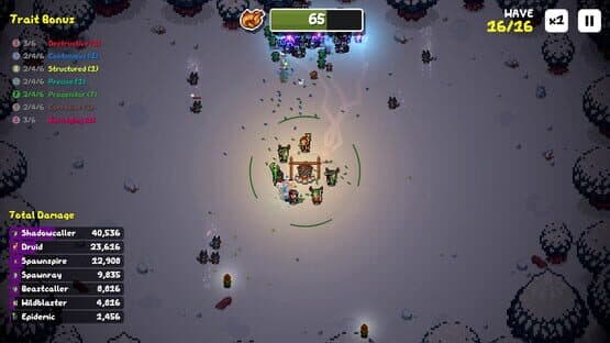 Screenshot of Dinner Defenders