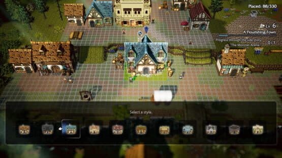 Screenshot of Octopath Traveler 0