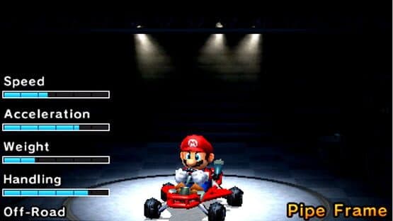 Screenshot of Mario Kart 7
